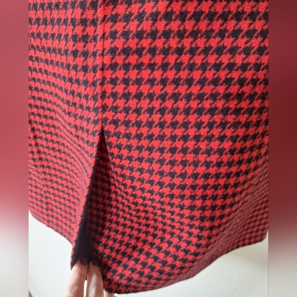 NWT Veronica Beard Senna Coat Wool/Cashmere Houndstooth Womens size 00 - Picture 7 of 9
